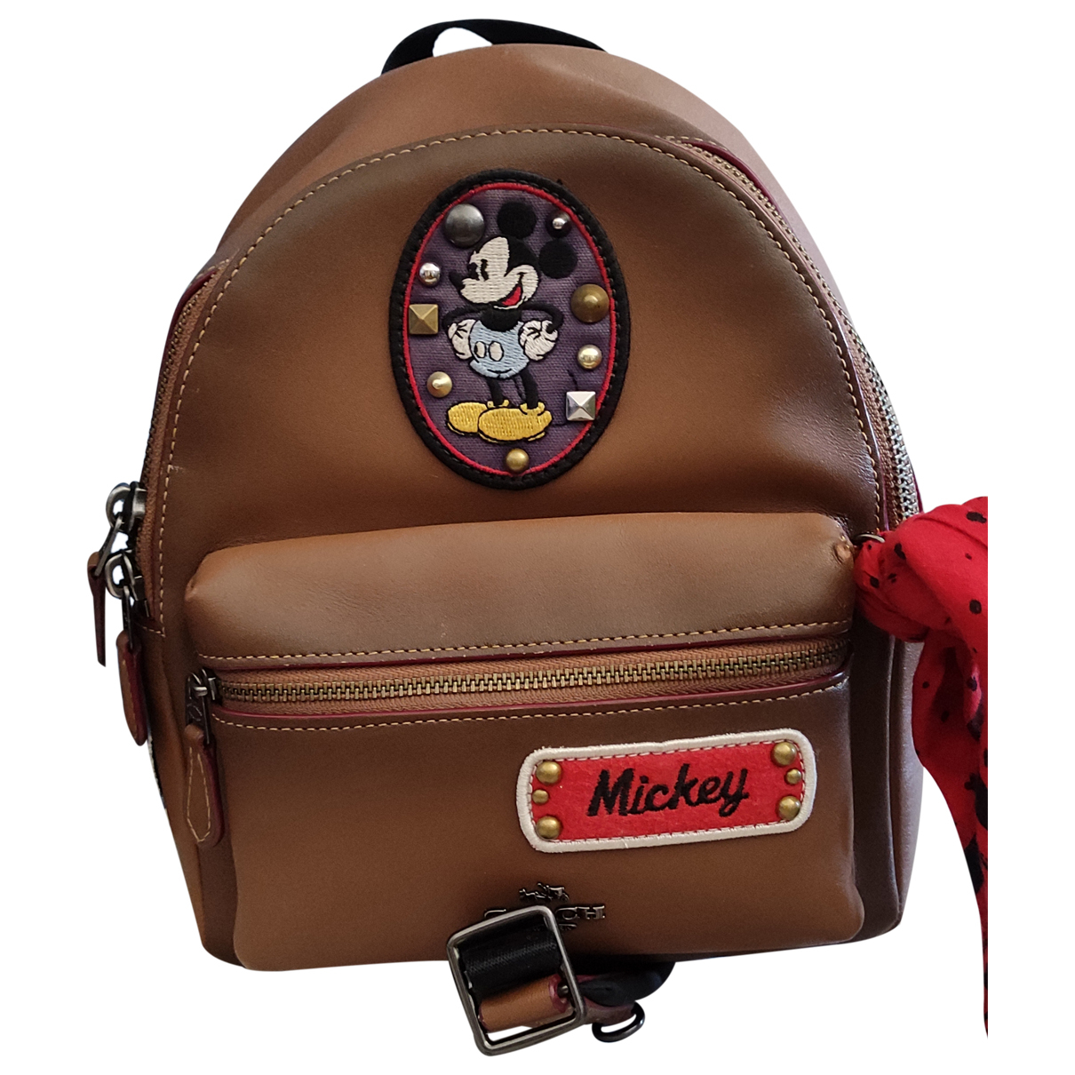 disney collection leather backpack 